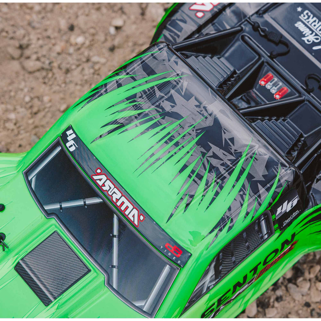 ARRMA RC Truck 1/10 SENTON 4X2 Boost MEGA 550 Brushed Short Course Truck RTR