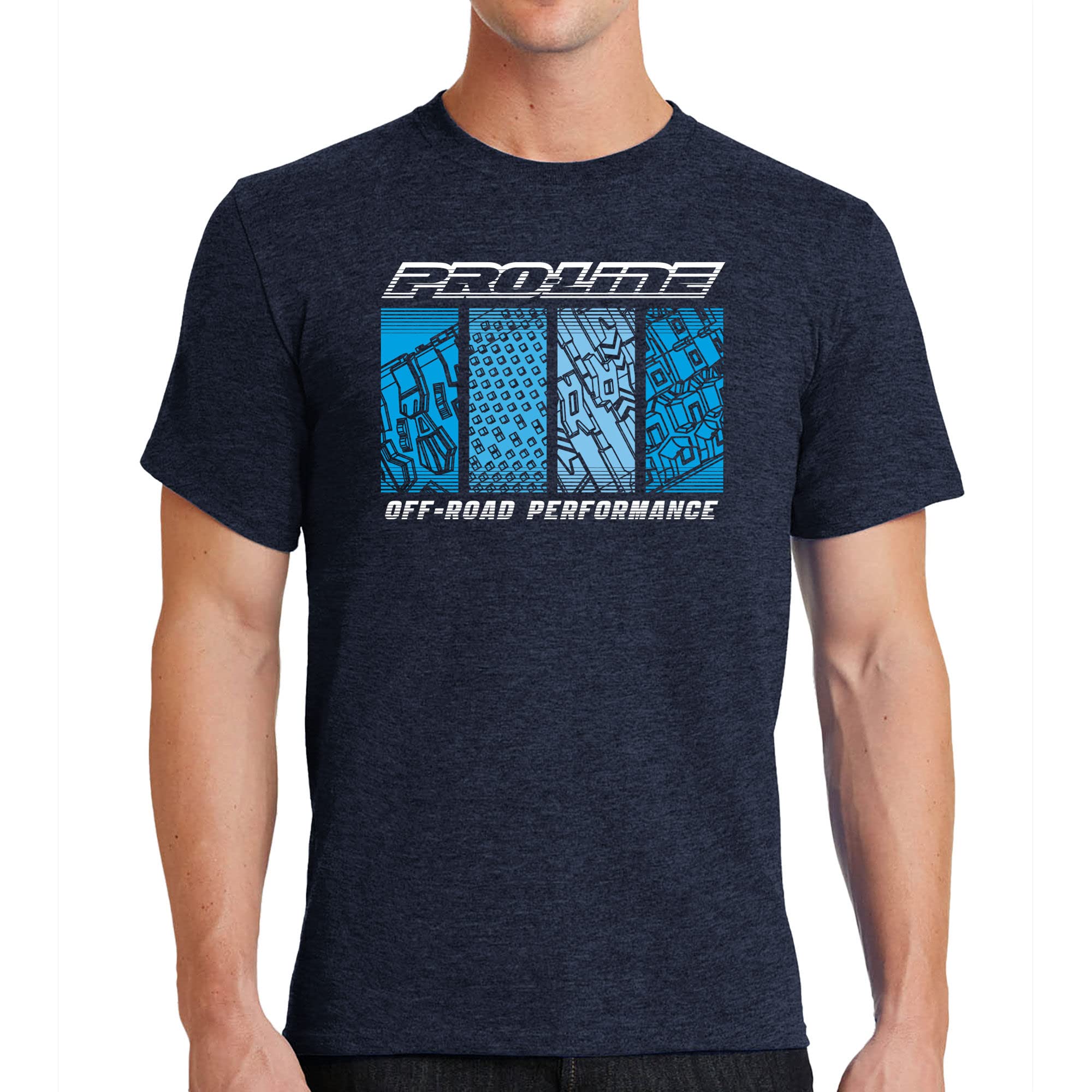 Pro-Line 985601 Quarter Tread Navy TShirt Small