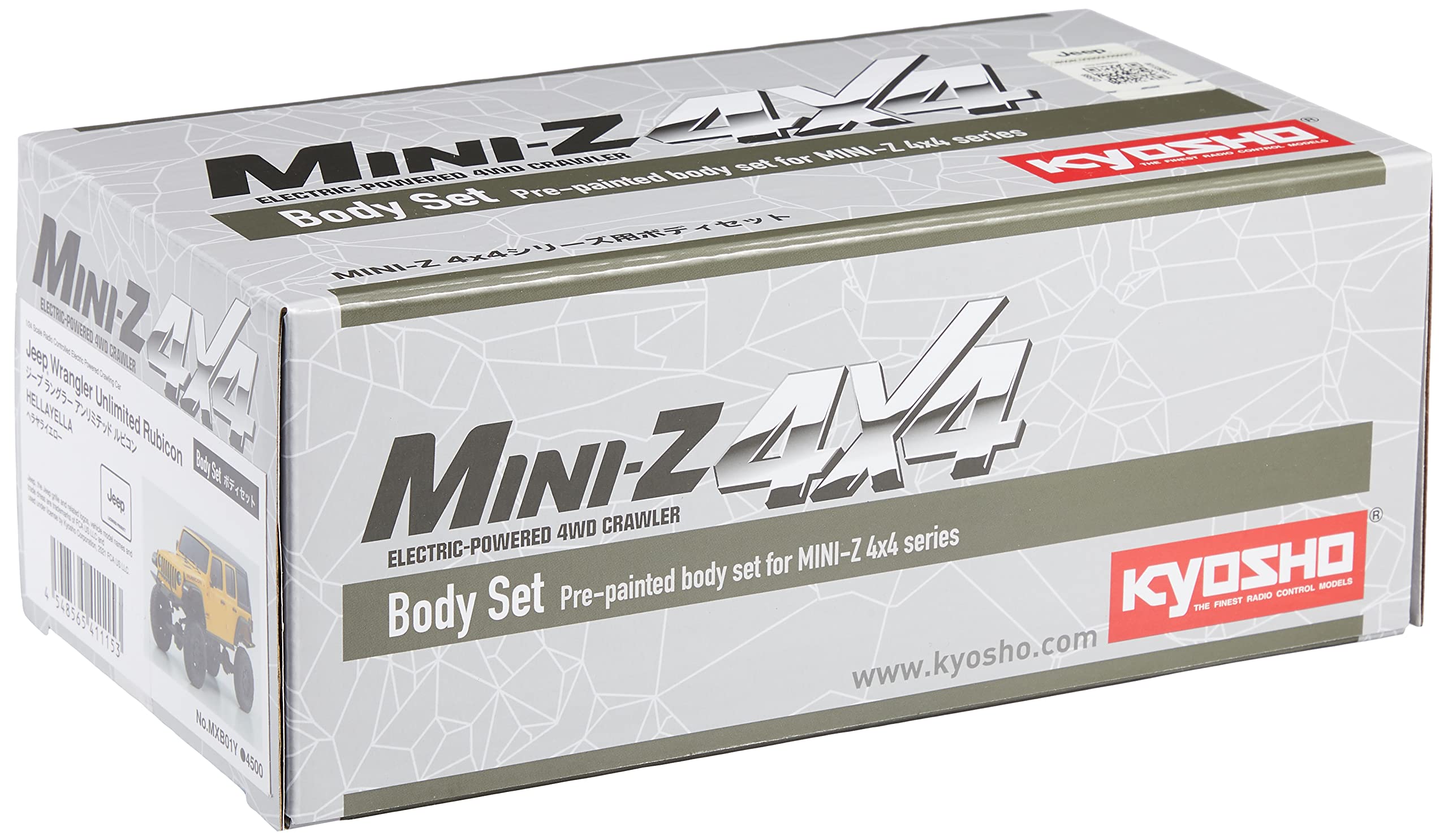 Kyosho MXB01Y MX-01 Jeep Wrangler Unlimited Rubicon Hellayel Body