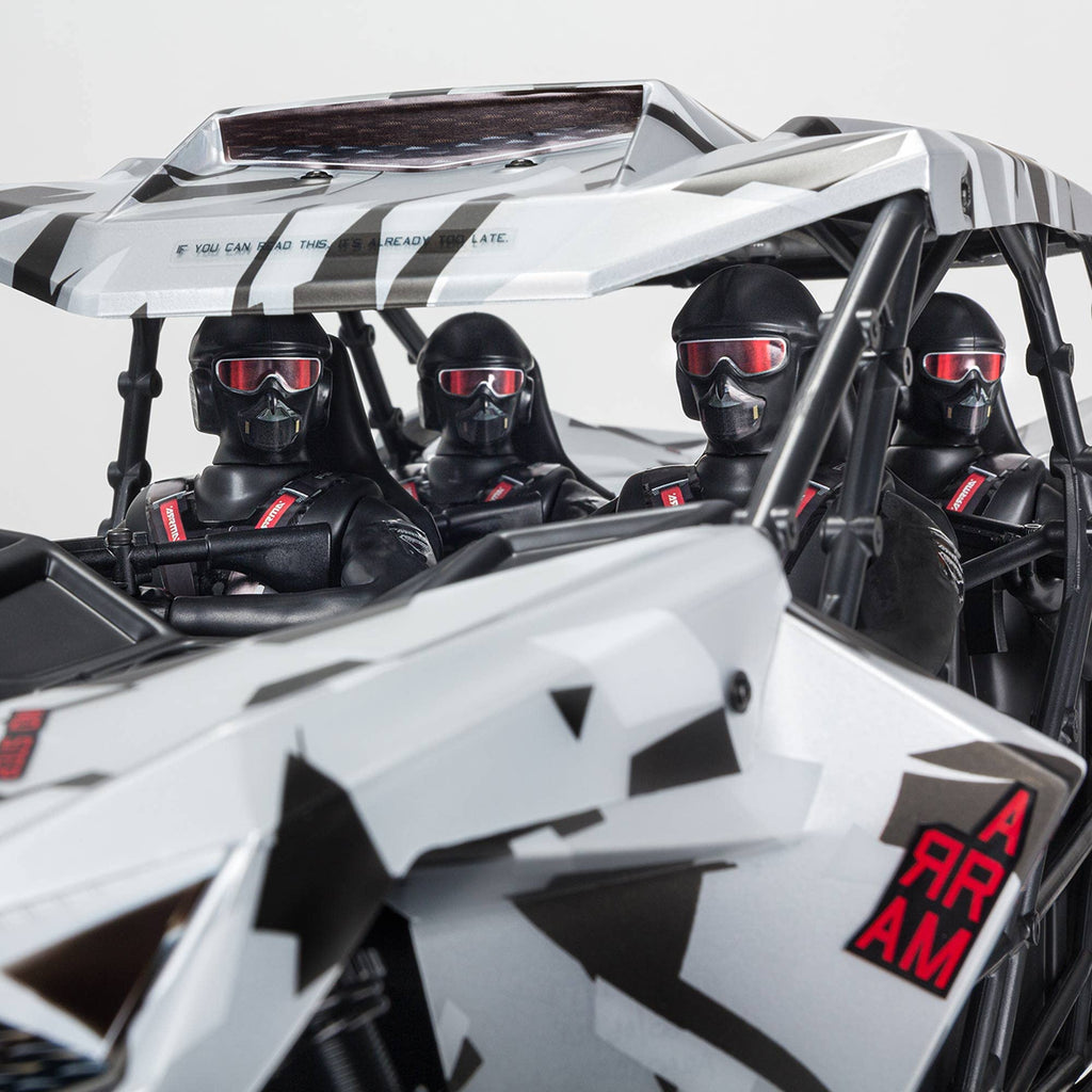 ARRMA RC Truck 1/7 FIRETEAM 6S 4WD BLX Speed Assault Vehicle RTR (Batteries and Charger Not Included)