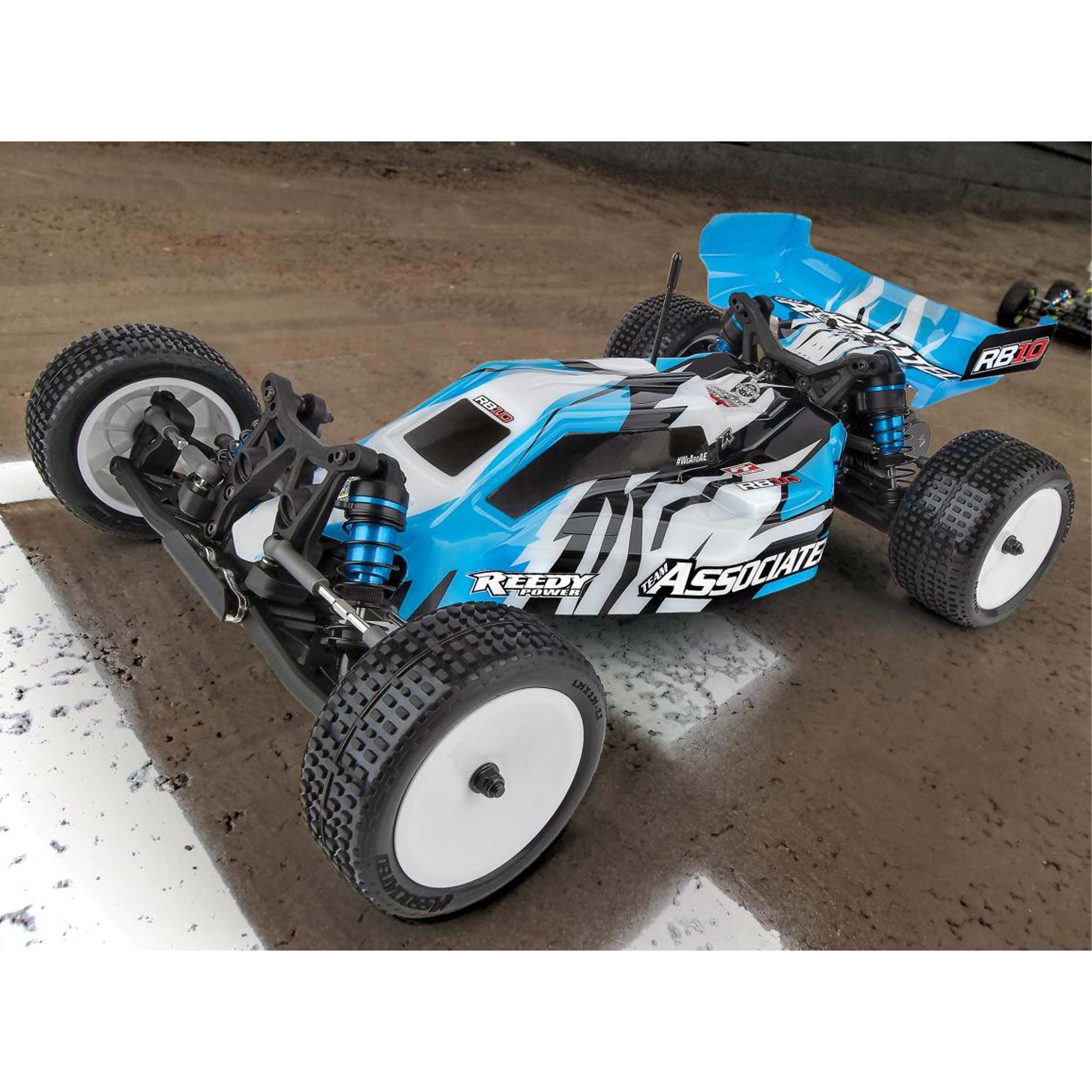 Team Associated 90031C RB10 RTR LiPo Combo, Blue