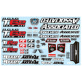 Team Associated 71153 RC10T6.2 Decal Sheet