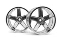 HPI Racing 33477 LP32 Wheel MF Type Chrome (6mm Offset/2pcs)