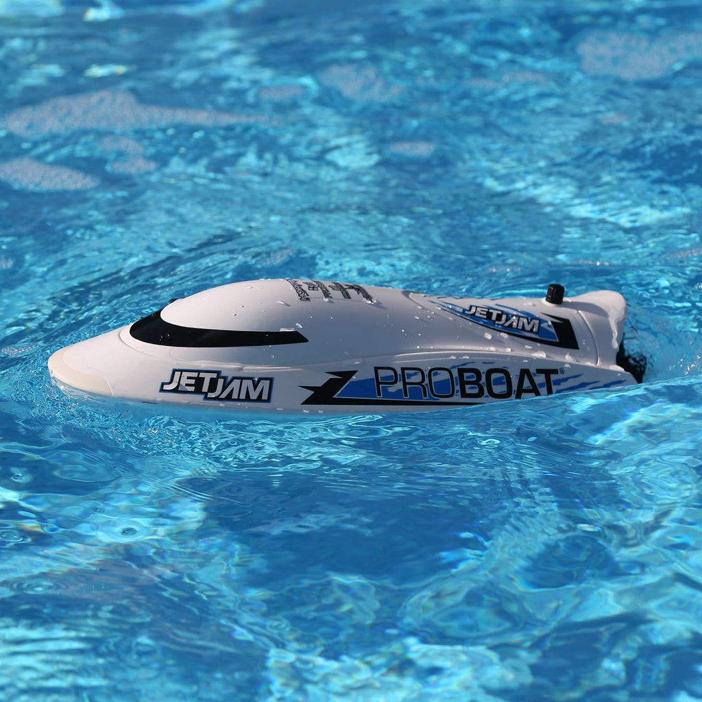 Pro-Boat PRB08031V2T2 Jet Jam 12" Pool Racer,White: R