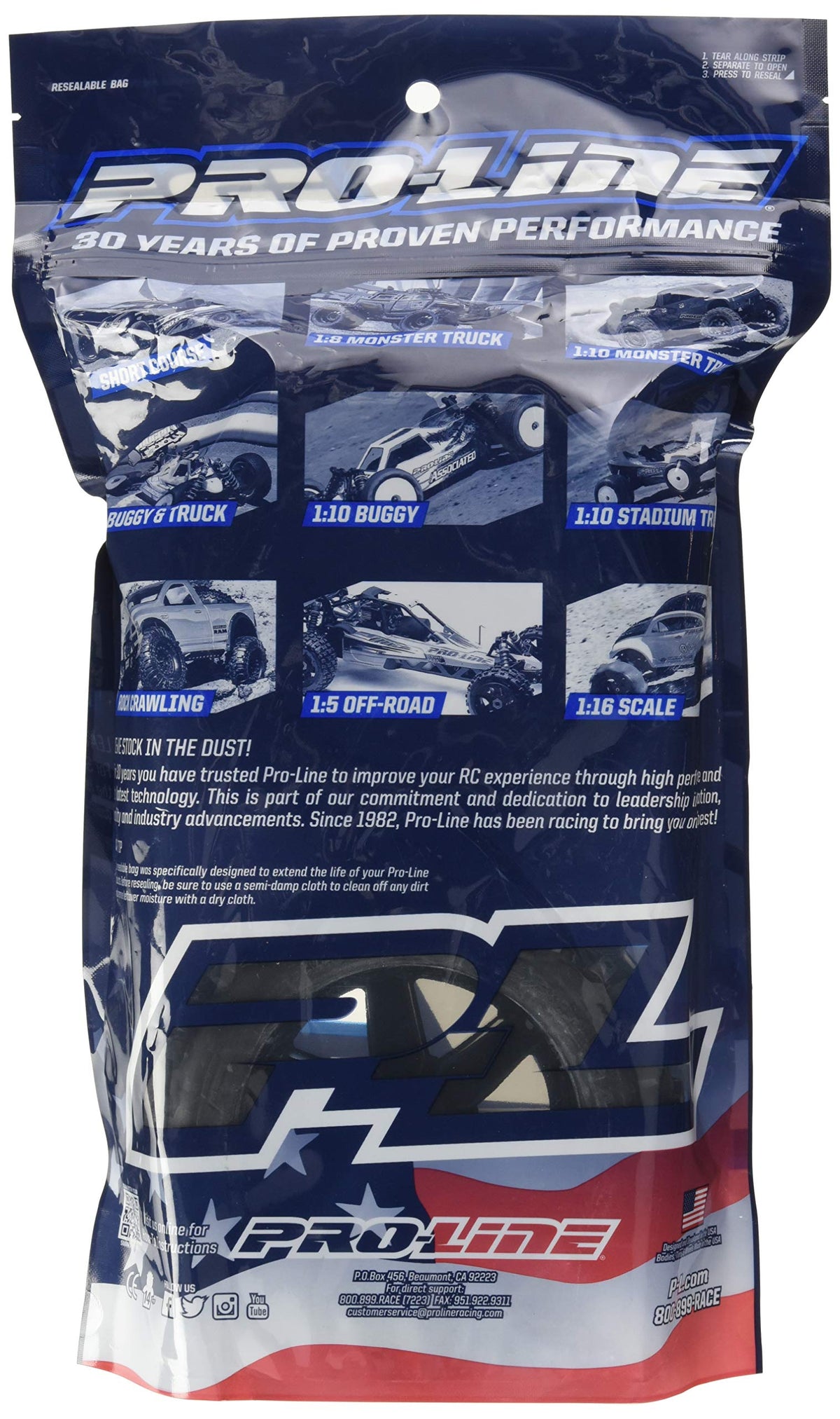 Pro-Line 1178-11 Badlands 3.8 All Terrain Tires Mounted Front/Rear