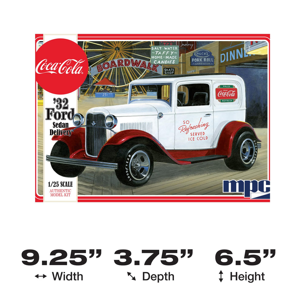 MPC 902 1/25 1932 Ford Sedan Delivery Truck, Coca-Cola Model Kit
