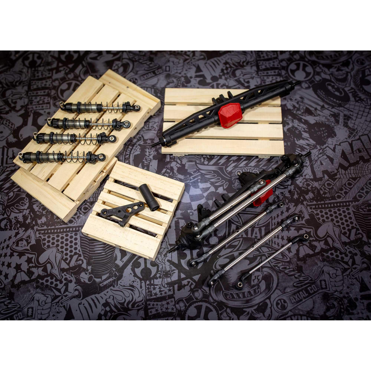 Axial AXI238000 Standard Axle Conversion Kit (12.3 & 13.9): SCX10 III