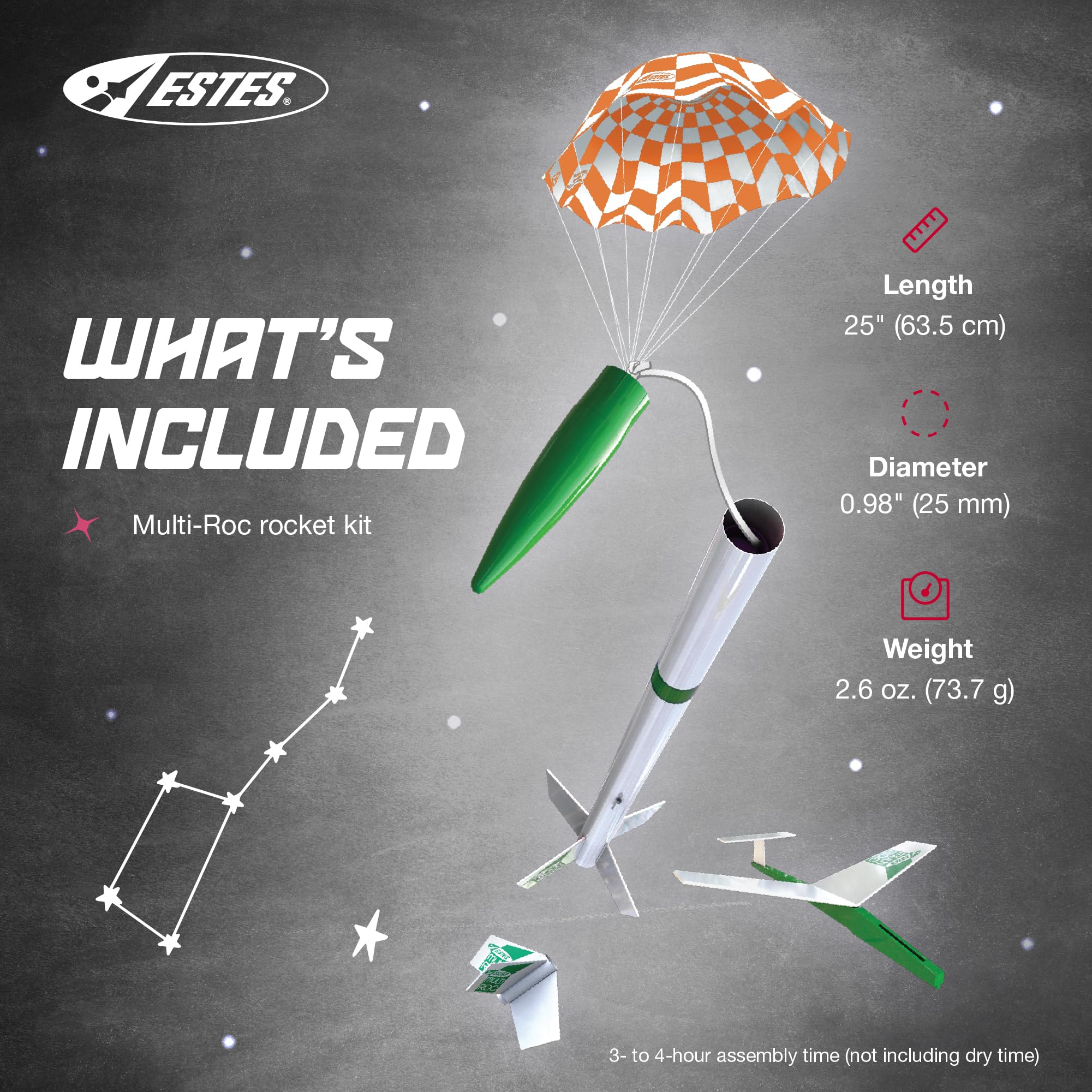 Estes 1329 Multi-Roc Model Rocket Kit