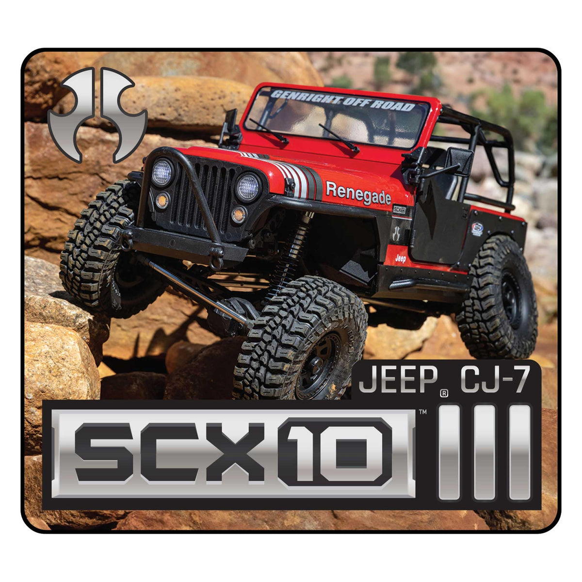 Axial AXI-2280 Axial Jeep CJ-7 Sticker