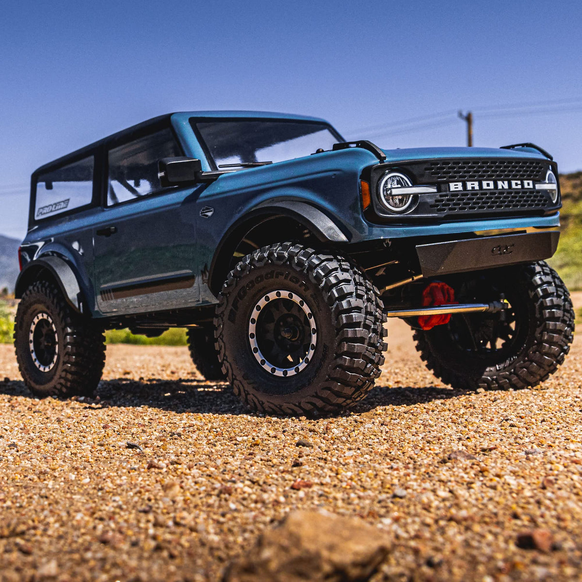 Pro-Line 276913 Impulse 1.9" Black/Silver Wheel Crawlers(2) F/R