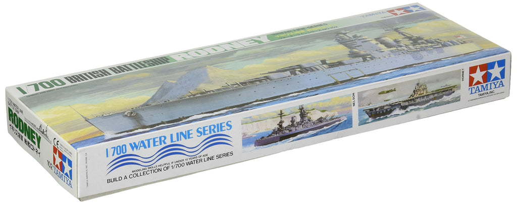 Tamiya 77502 1/700 British Rodney Battleship