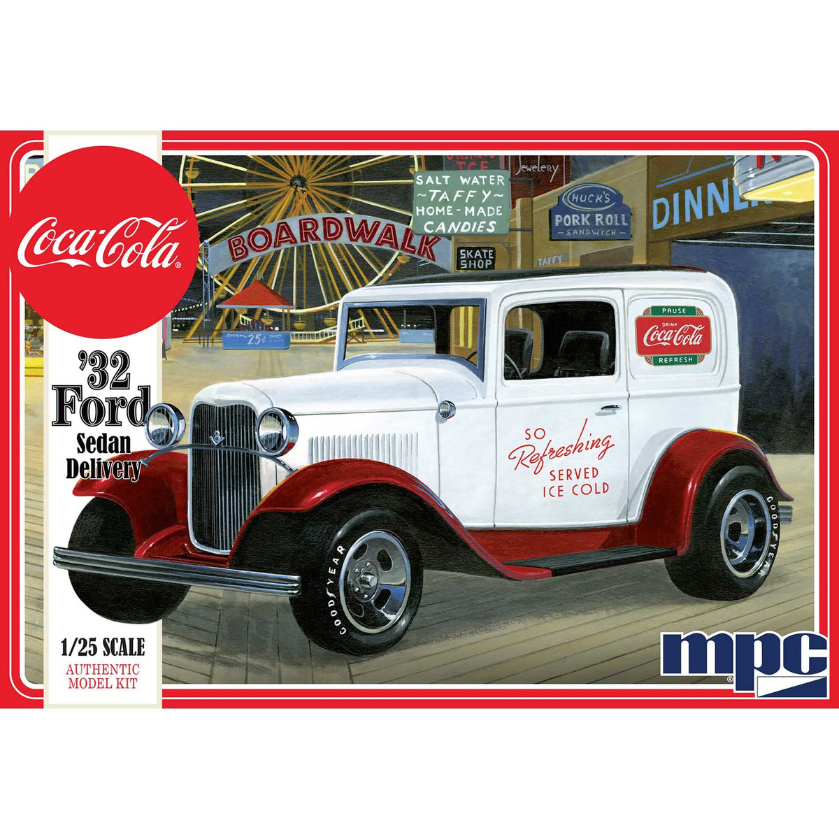 MPC 902 1/25 1932 Ford Sedan Delivery Truck, Coca-Cola Model Kit