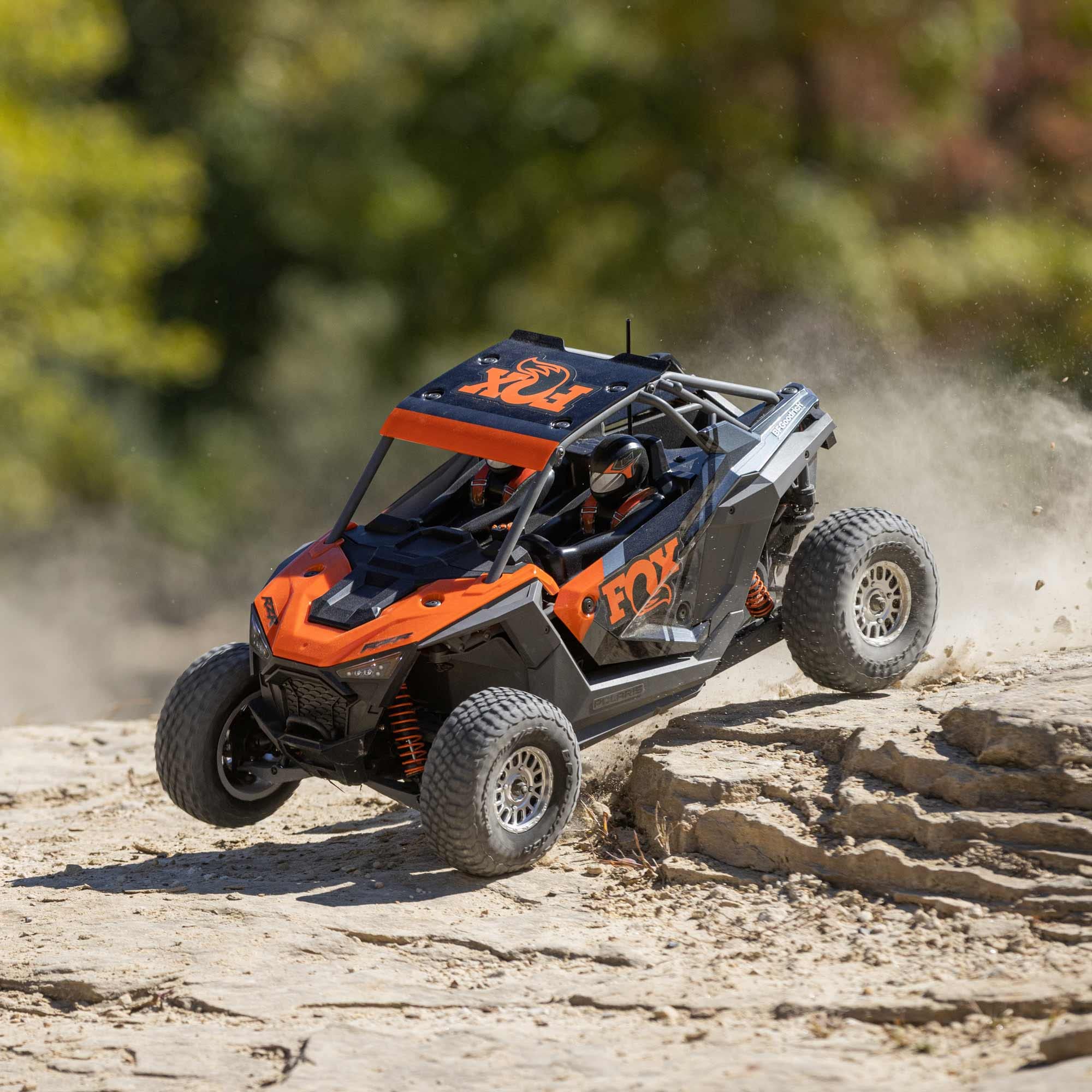 Losi LOS03029T2 RZR Rey 1/10 4WD Brushless RTR, Polaris Orange