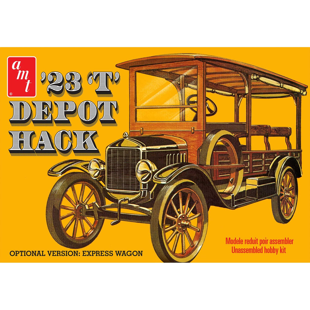 AMT 1237 1923 Ford T Depot Hack Model Kit
