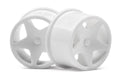 HPI 114286 Q32 Super Star Wheel Set, F/R, White, 18X10/18X14, (4pcs)