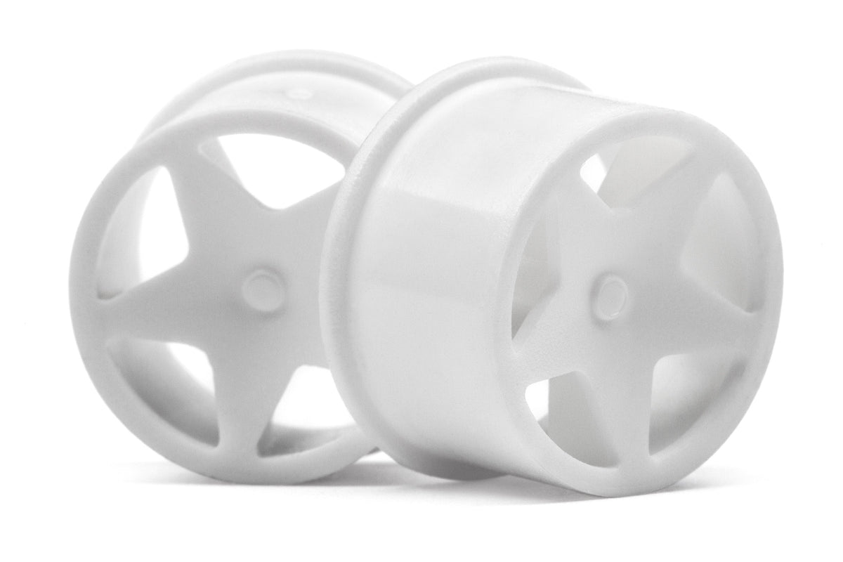 HPI 114286 Q32 Super Star Wheel Set, F/R, White, 18X10/18X14, (4pcs)