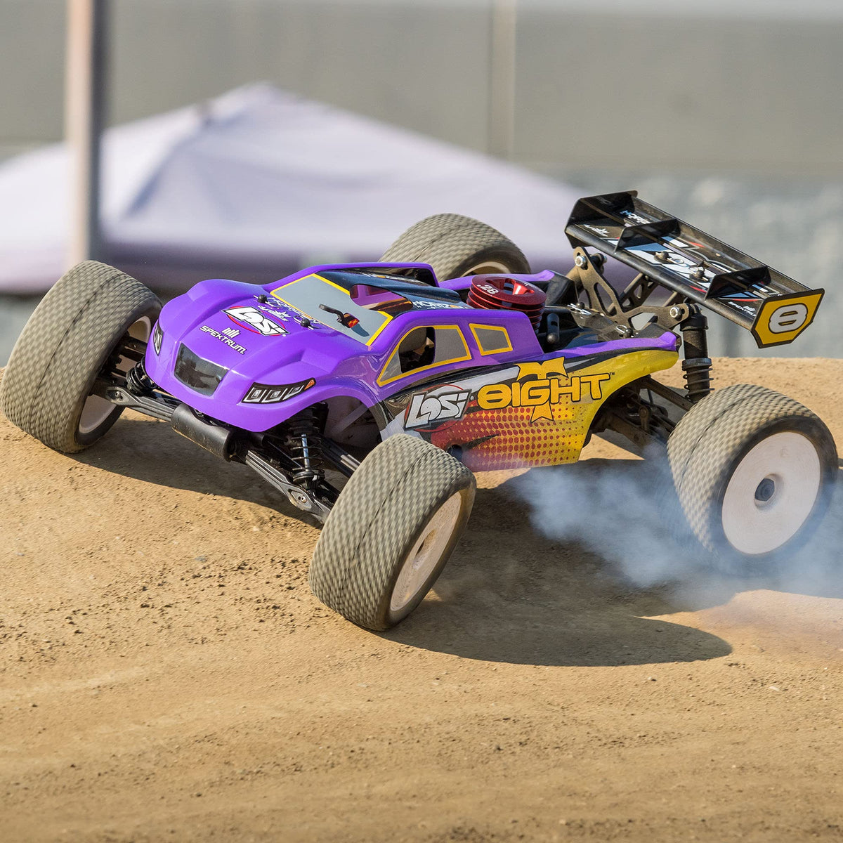 Losi LOS04011V2 8IGHT-T Nitro RTR: 1/8 4WD Truggy