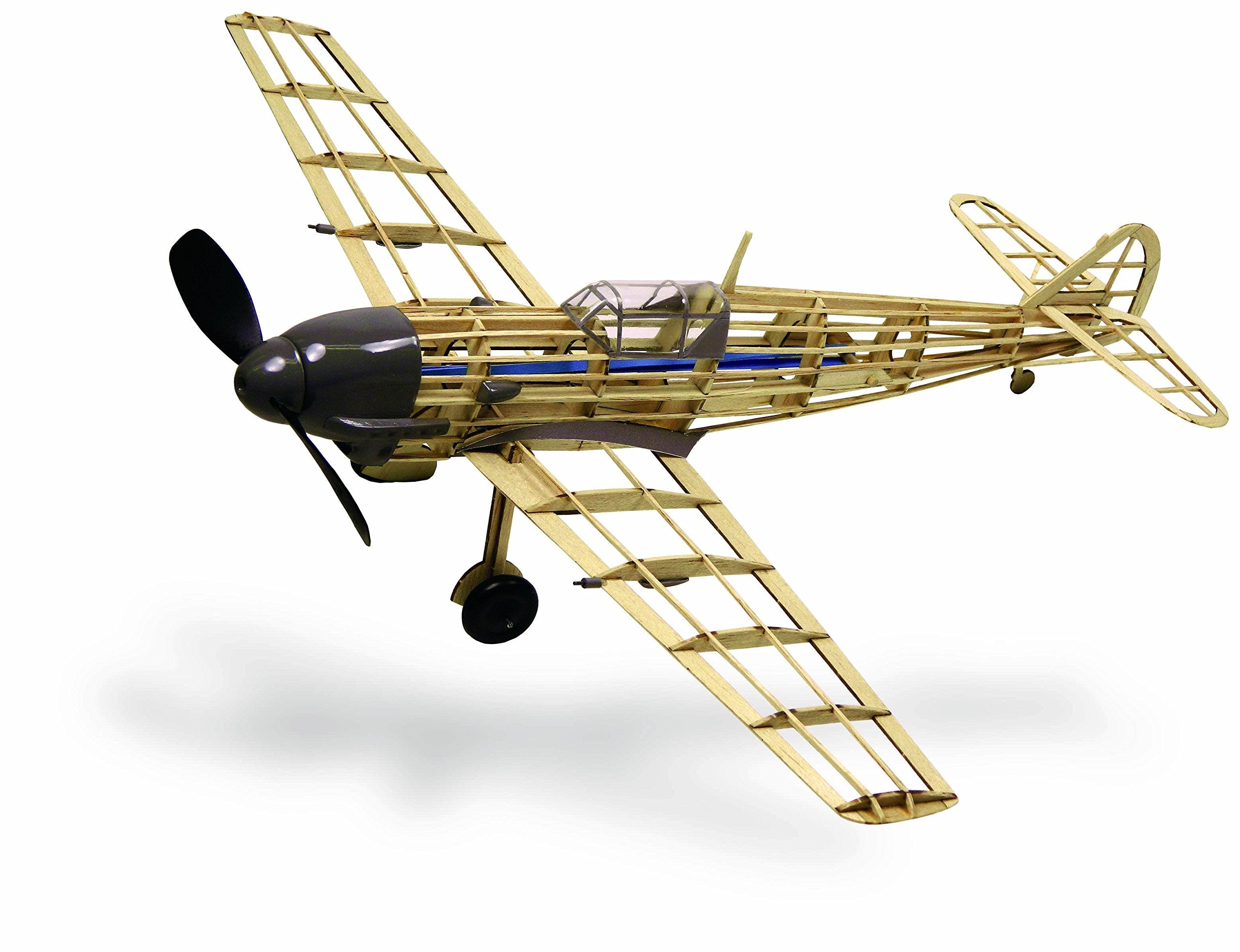 Guillow 505 Messerschmitt BF109 WWII Laser Cut Balsa Model Kit 1/30