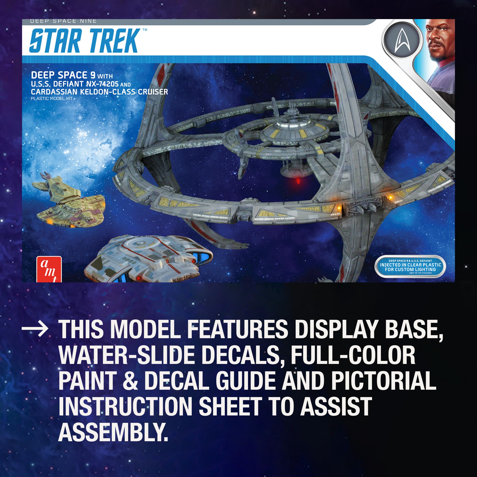 AMT 1245 Star Trek Deep Space Nine Model Kit