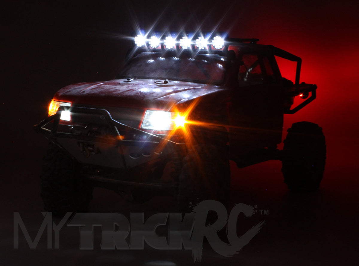 MyTrickRC OR3 Rock Crawler Light Bar Kit- 1-UF-7 Controller, 2-White