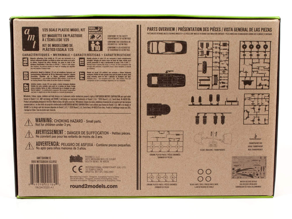 AMT 1089 1/25 1995 Mitsubishi Eclipse Model Kit