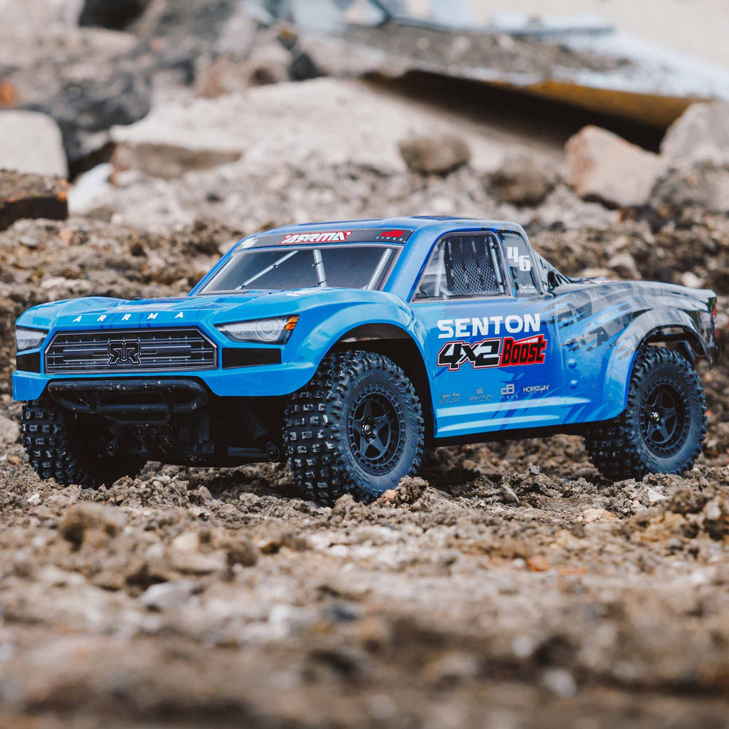 ARRMA RC Truck 1/10 SENTON 4X2 Boost MEGA 550 Brushed Short Course Truck RTR