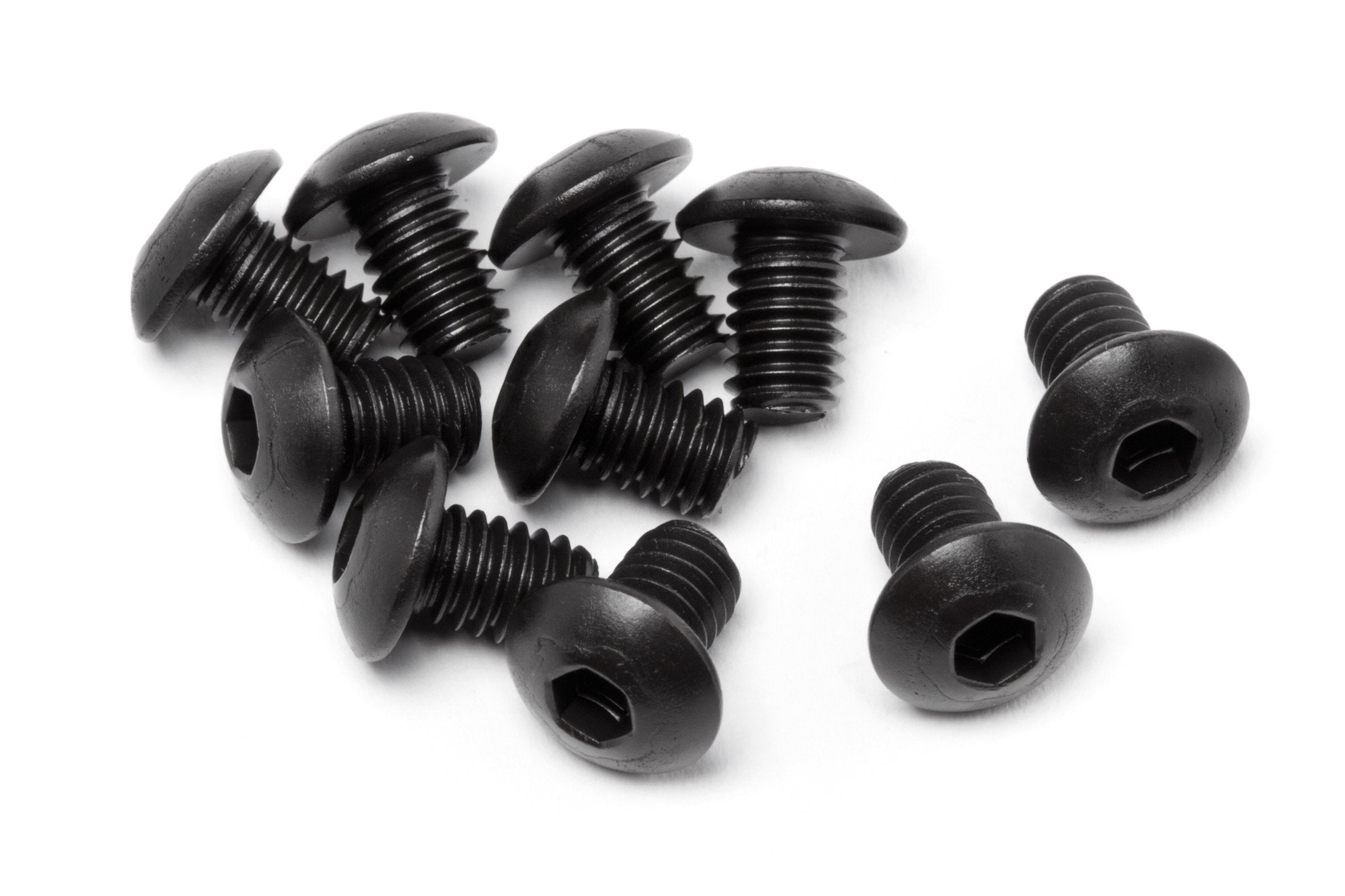 HPI Racing 94552 Button Head Screw M4X6mm (Hex Socket/10pcs)