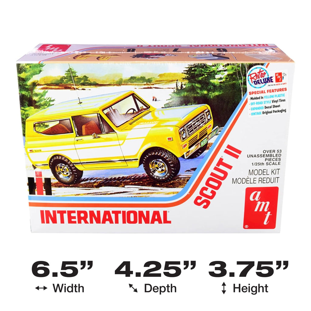 AMT 1248 1977 International Harvester Scout II Model Kit