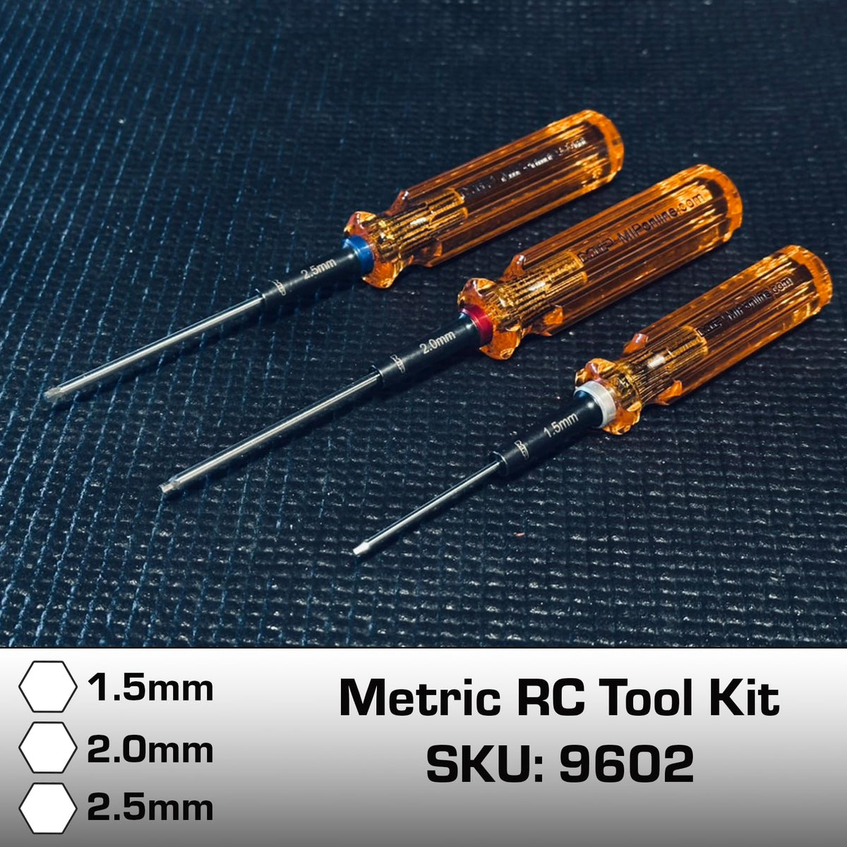 MIP 9602 Hex Driver Wrench Set, Gen 2, Metric (3)
