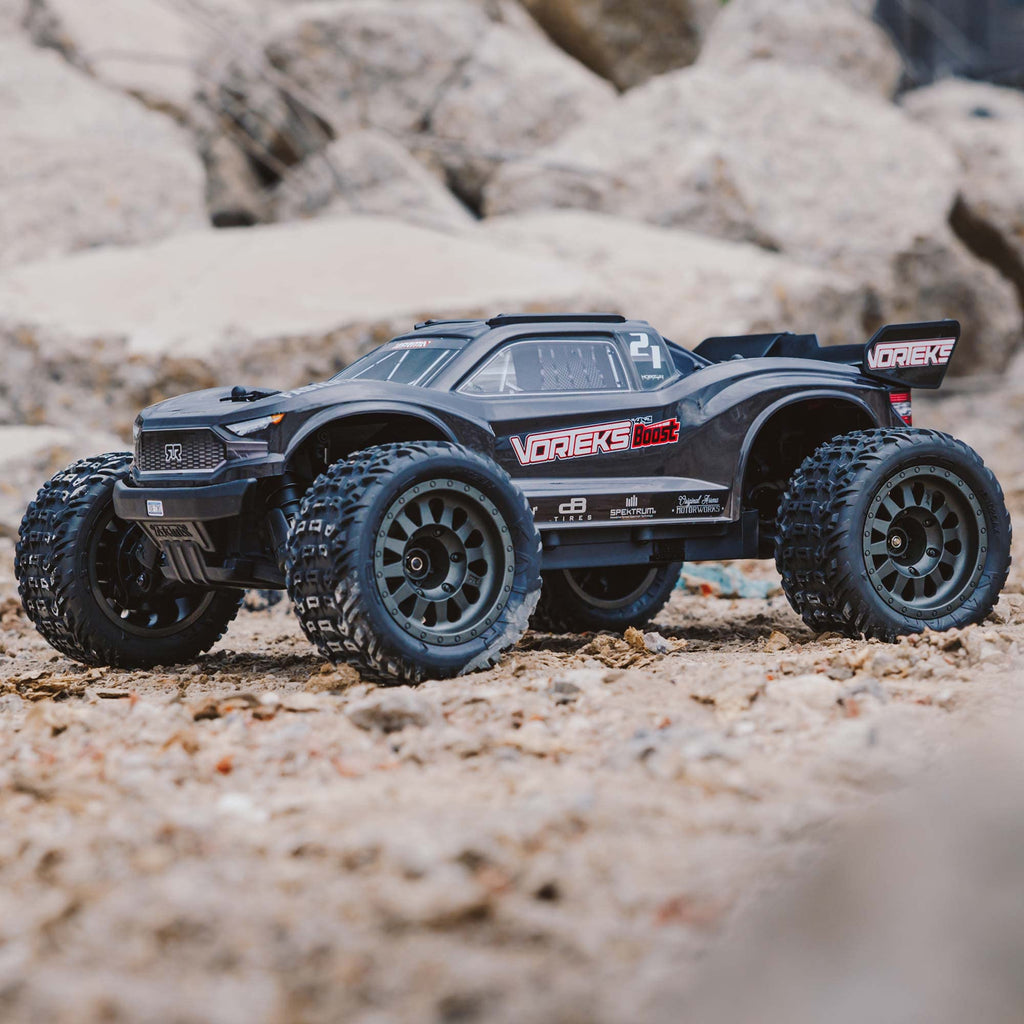 ARRMA RC Truck 1/10 VORTEKS 4X2 Boost MEGA 550 Brushed Stadium Truck RTR