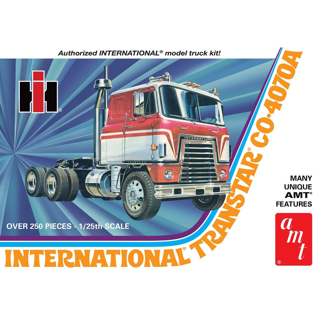 AMT 1203 International Transtar CO-4070A Semi Tractor Model Kit