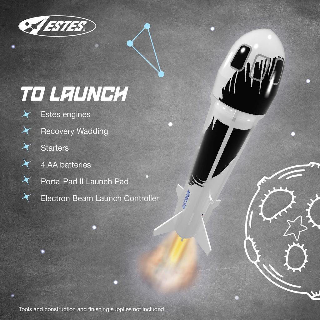 Estes 7315 Blue Origin New Shepard Builder Kit