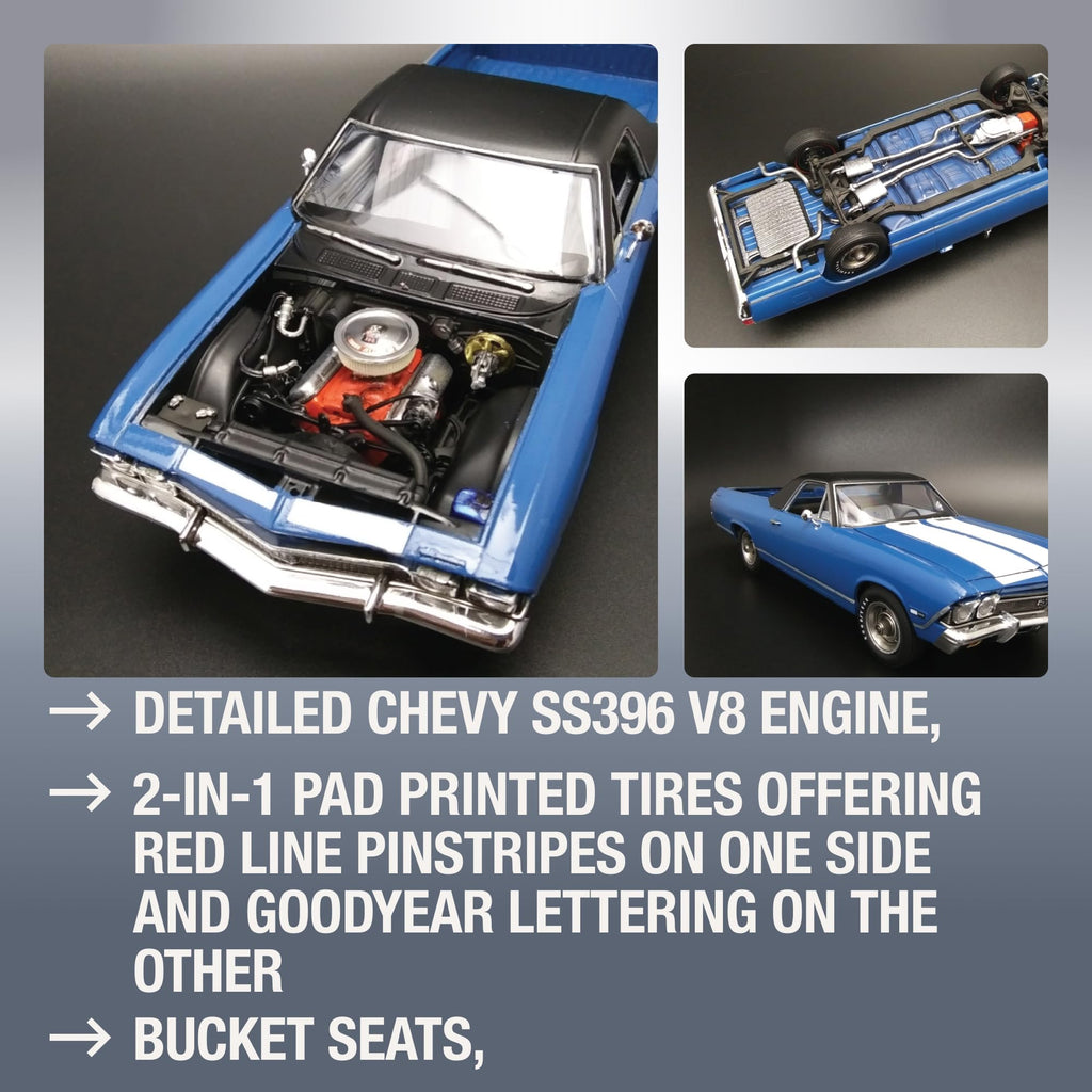 AMT 1362 1968 Chevy El Camino SS (Coca-Cola) Model Kit