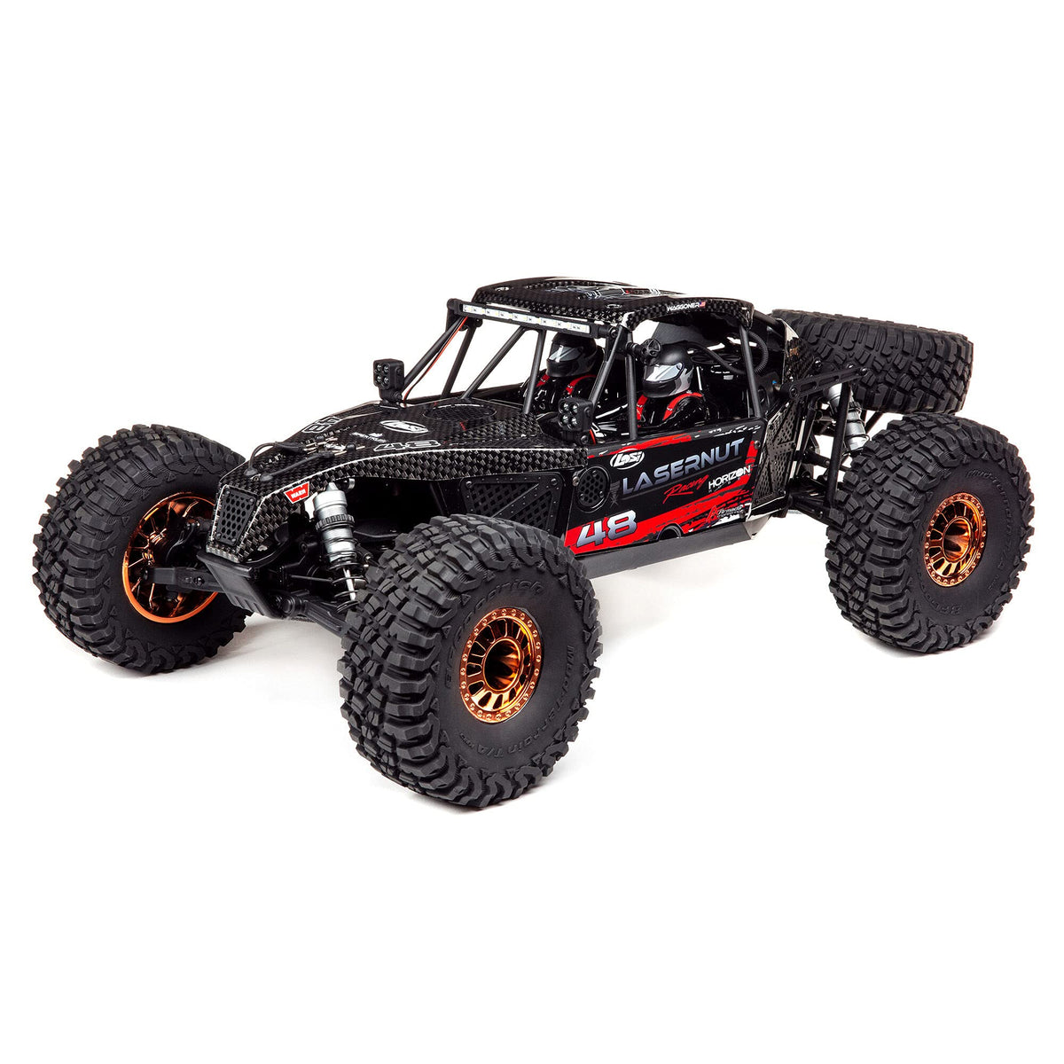 Losi LOS03028T2 Lasernut U4 Black, SMART ESC: 1/10 4WD RTR