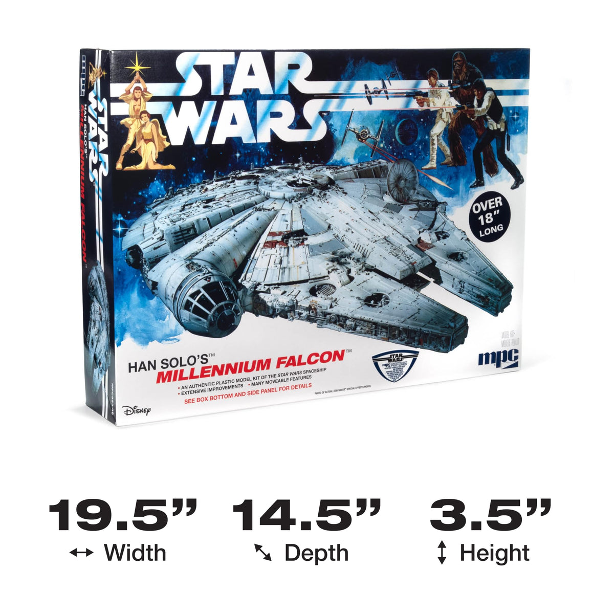 MPC 953 Star Wars: A New Hope Millennium Falcon 1:72 Model Kit