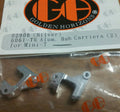 GH 02908 ALUM HUB CARRIERS Silver MINI-SLIDER MINI-T
