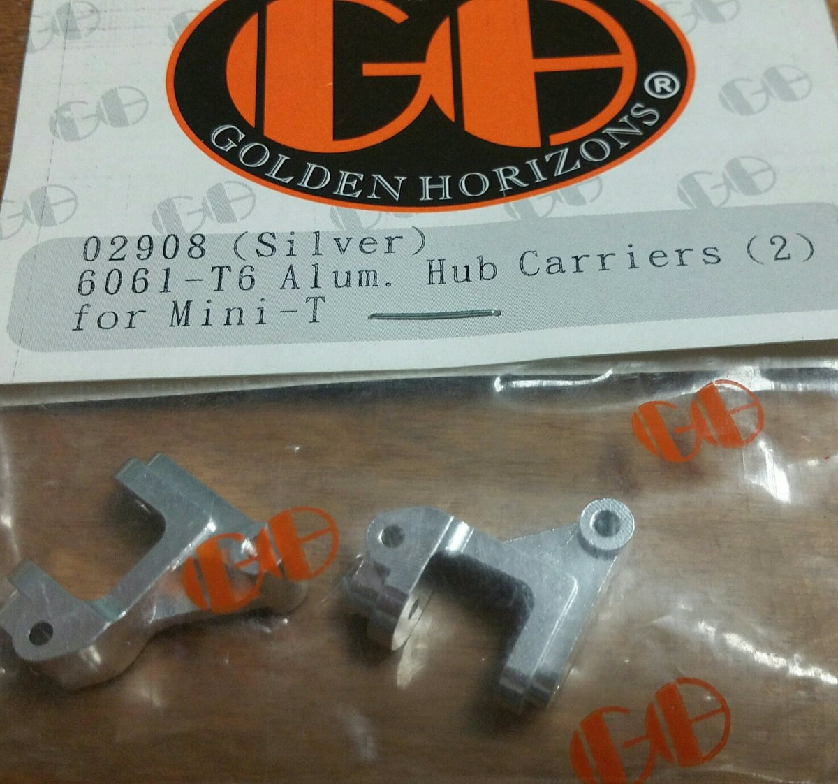 GH 02908 ALUM HUB CARRIERS Silver MINI-SLIDER MINI-T