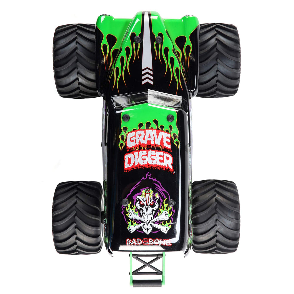 Losi LOS04021T1 LMT:4wd Solid Axle Monster Truck, Grave Digger:RTR