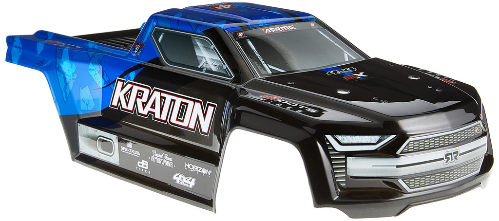 Arrma 402329 KRATON 4S Finished Body Blk/Blu
