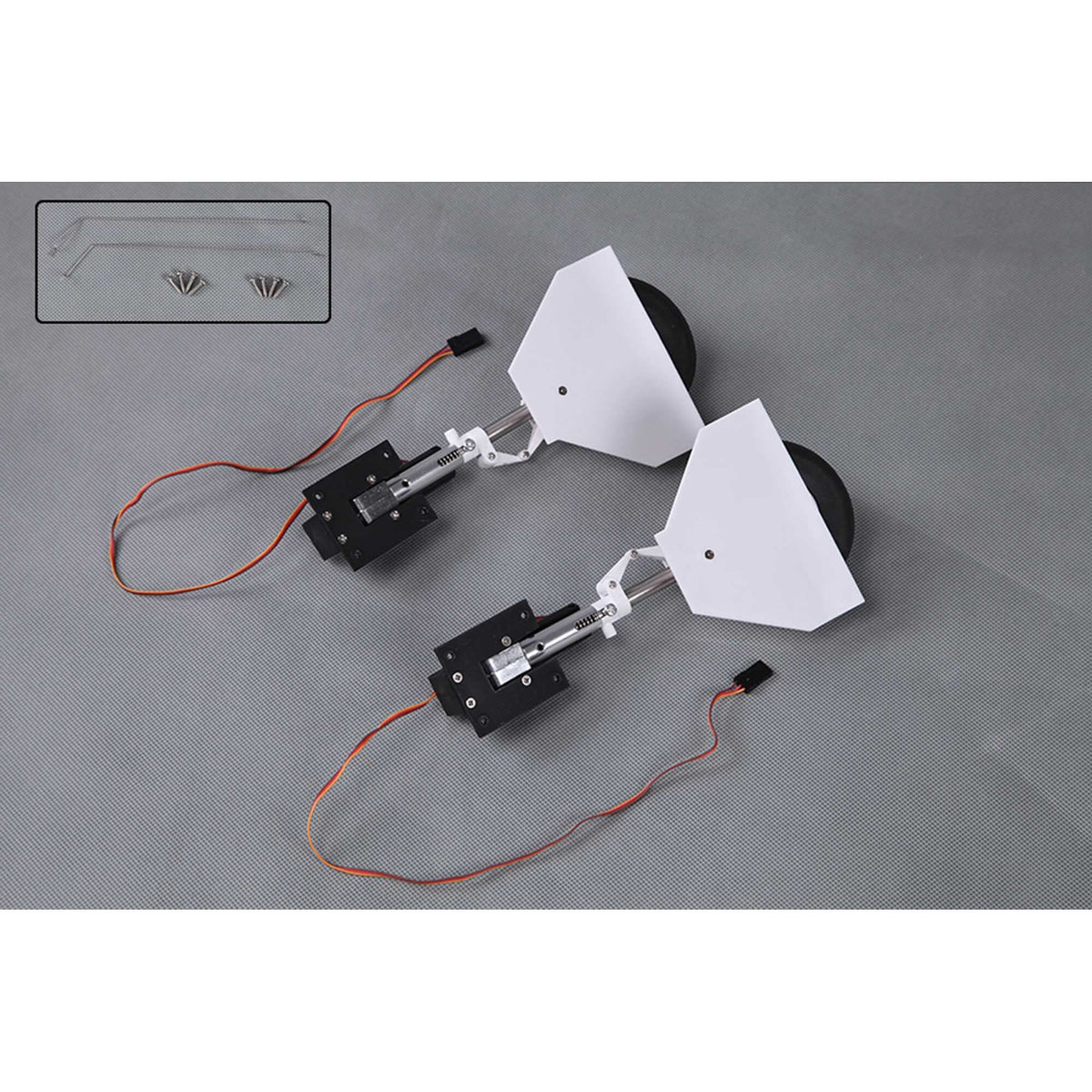 FMS PM114RED Main Gear System: T28 V4 1400mm , Red