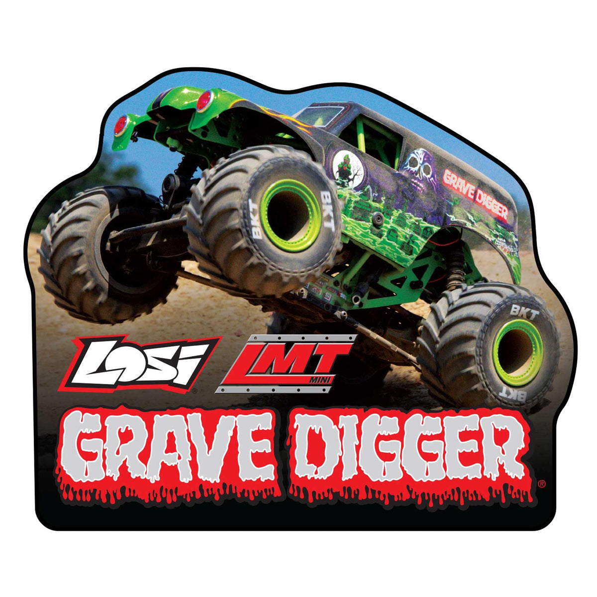 Losi LOS-2275 Losi Grave Digger LMT Sticker