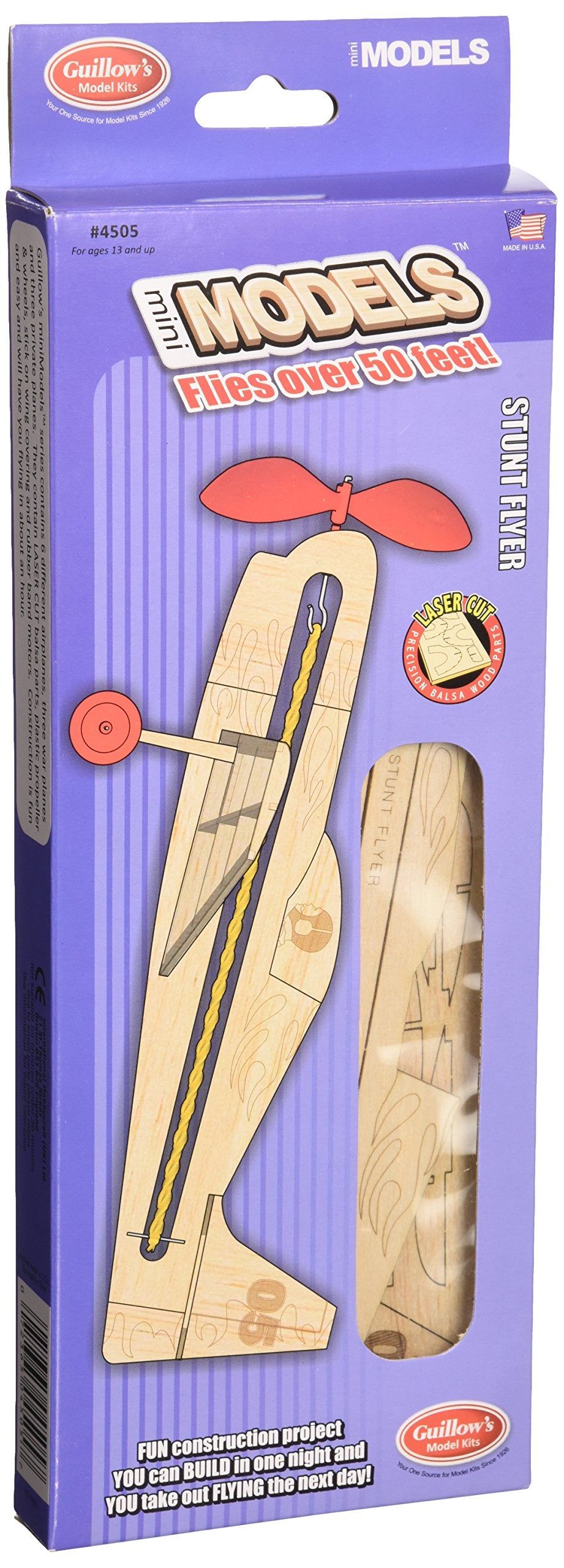Guillow 4505 Mini Model Stunt Flyer