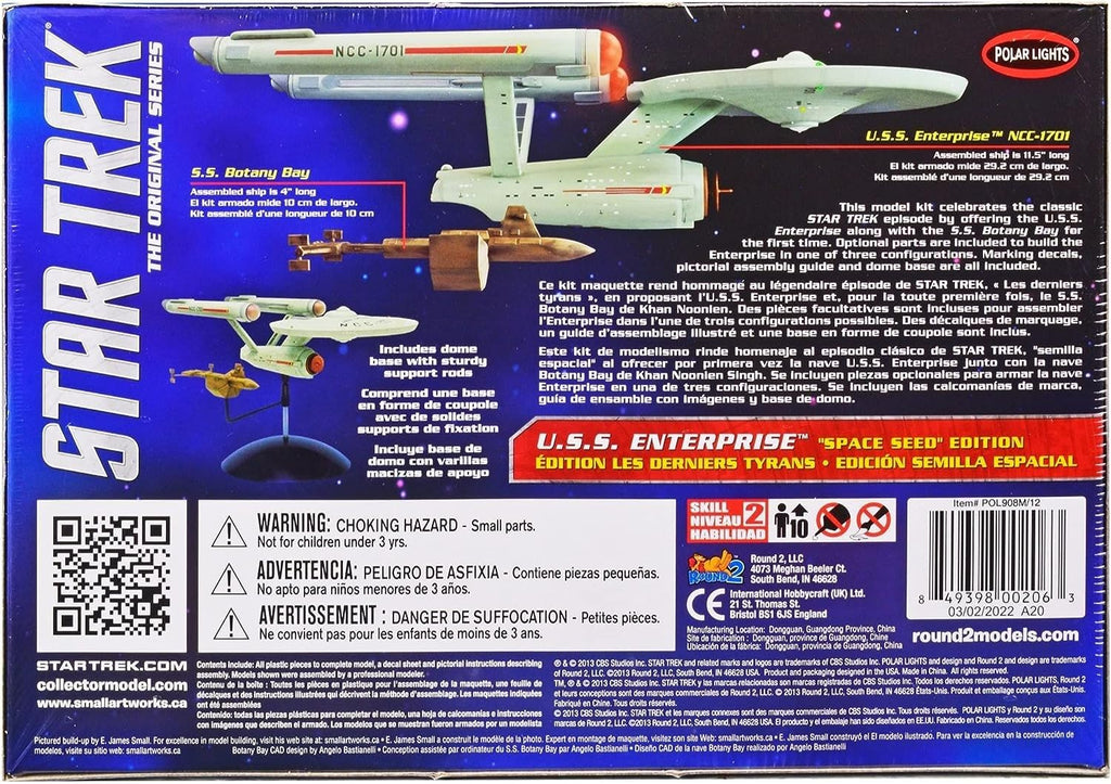 Polar Lights 908 1/1000 Star Trek TOS USS Enterprise Model Kit