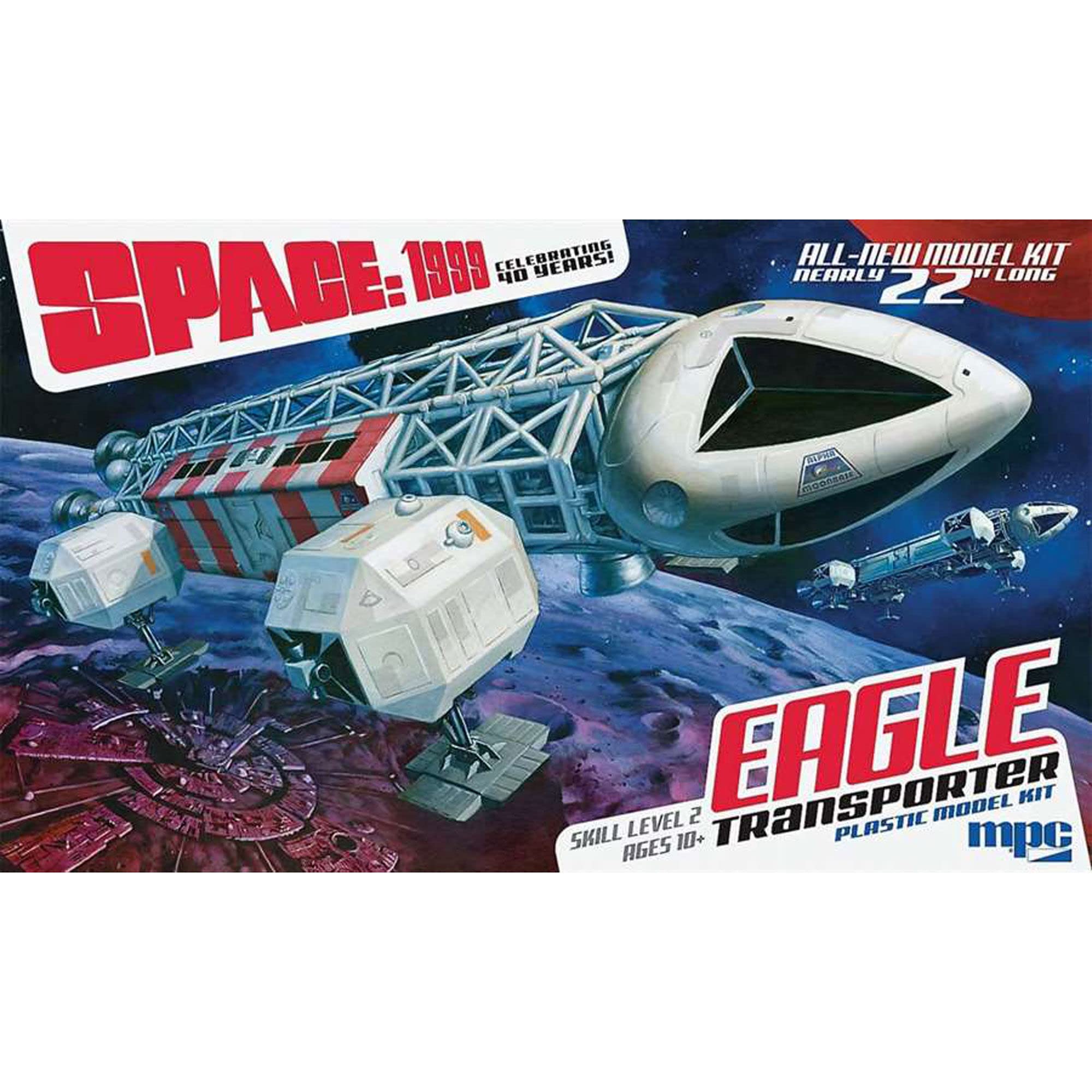 MPC 825 1/48 Space: 1999 Eagle Transporter Model Kit