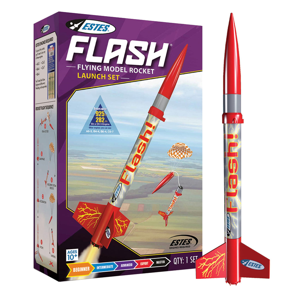 Estes 1478 Flash Launch Set E2X Easy-Assemble Rocket