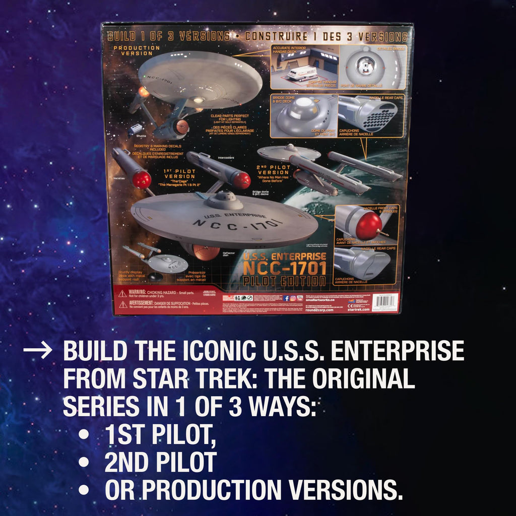 Polar Lights 993M Star Trek TOS U.S.S. Enterprise Model Kit
