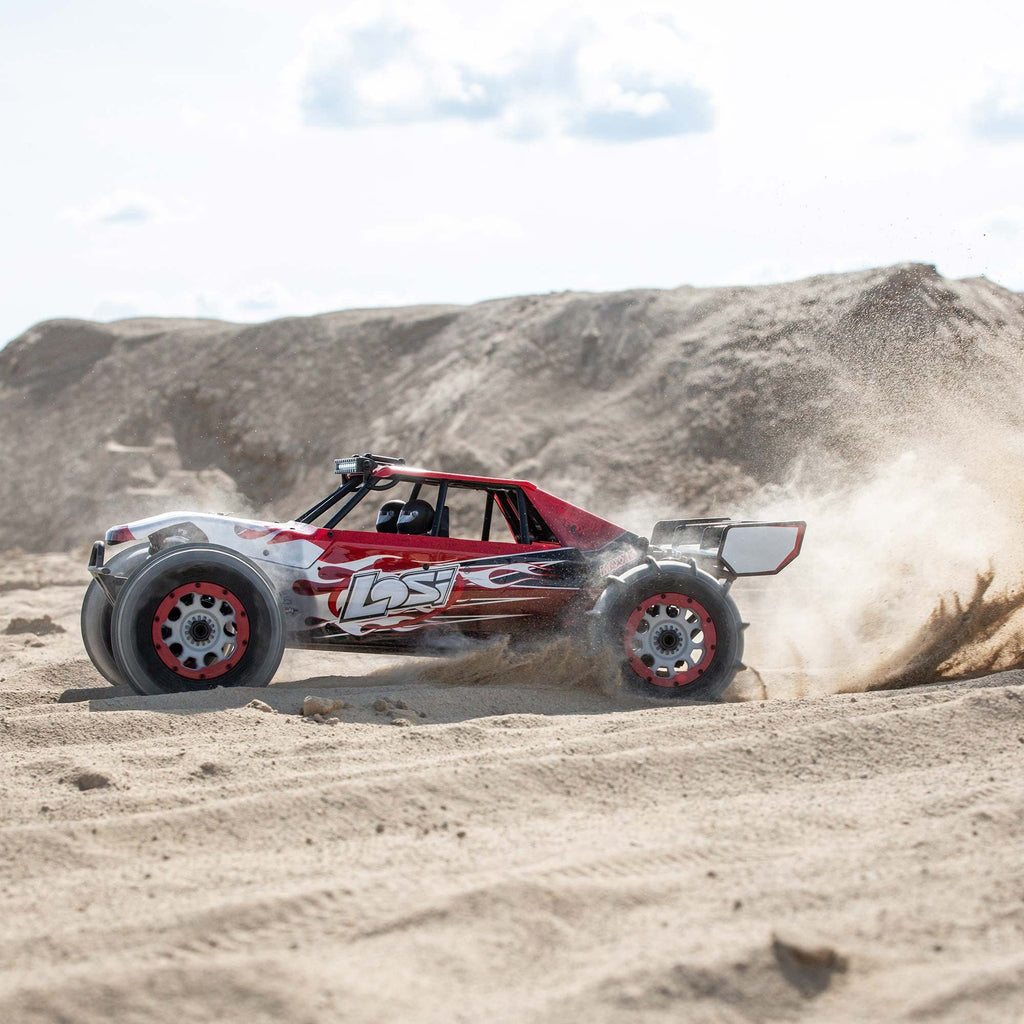 Losi LOS05020V2T2 DBXL-E 2.0 RTR: 1/5 4WD Smart Electric, Losi Red