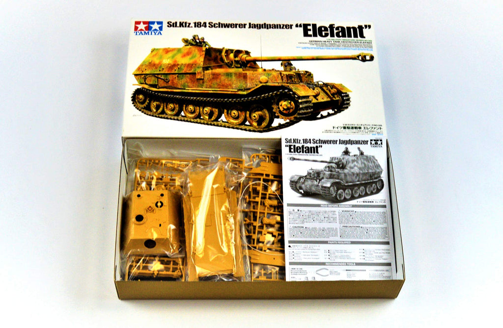 Tamiya 32589 1/48 Elefant German Tank Destroyer WWII Armor Model Kit NIB Sealed