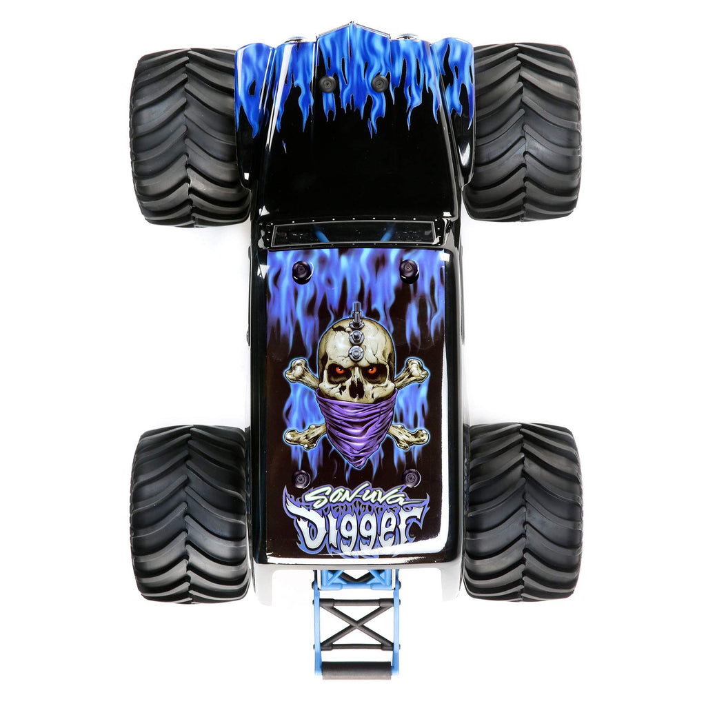 Losi LOS04021T2 LMT:4wd Solid Axle Monster Truck, SonUvaDigger:RTR