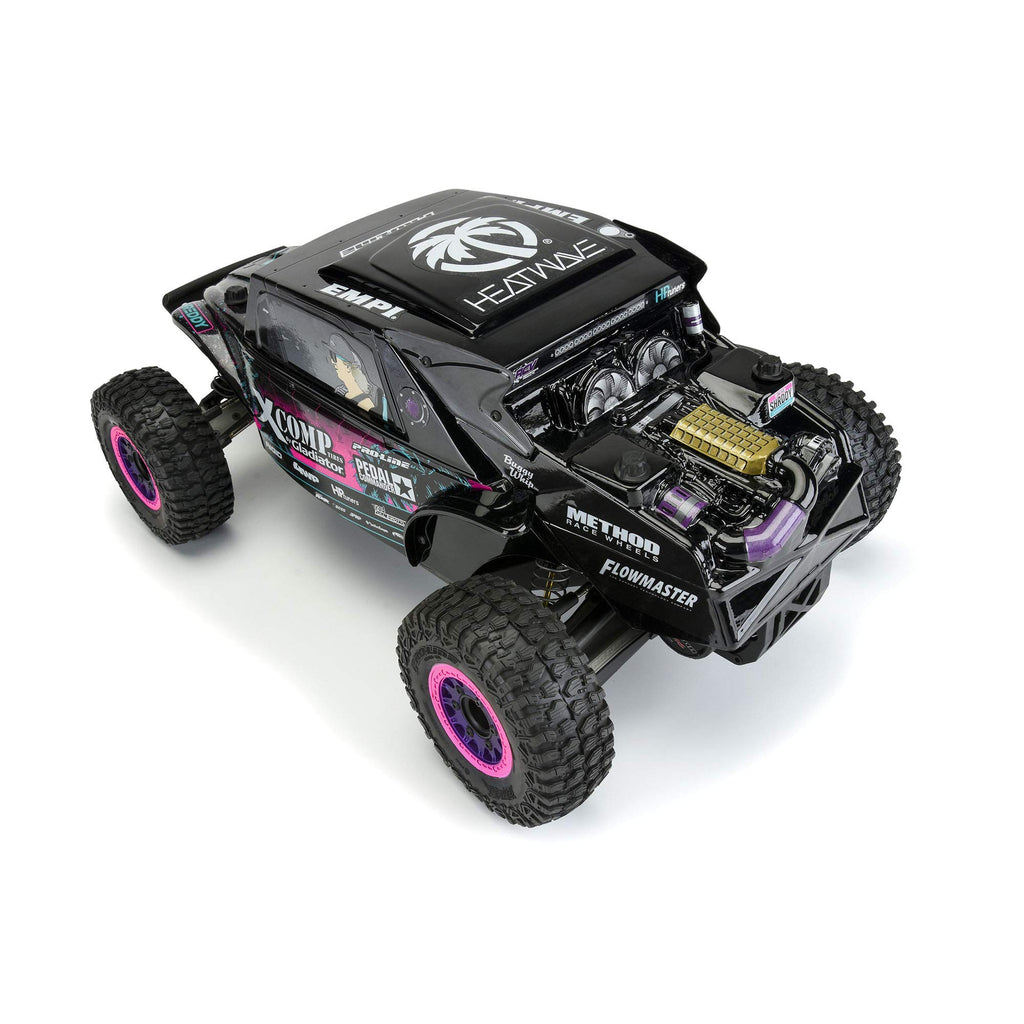 Pro-Line 356318 Megalodon Blake Wilkey Black Body Slash 2wd/4x4